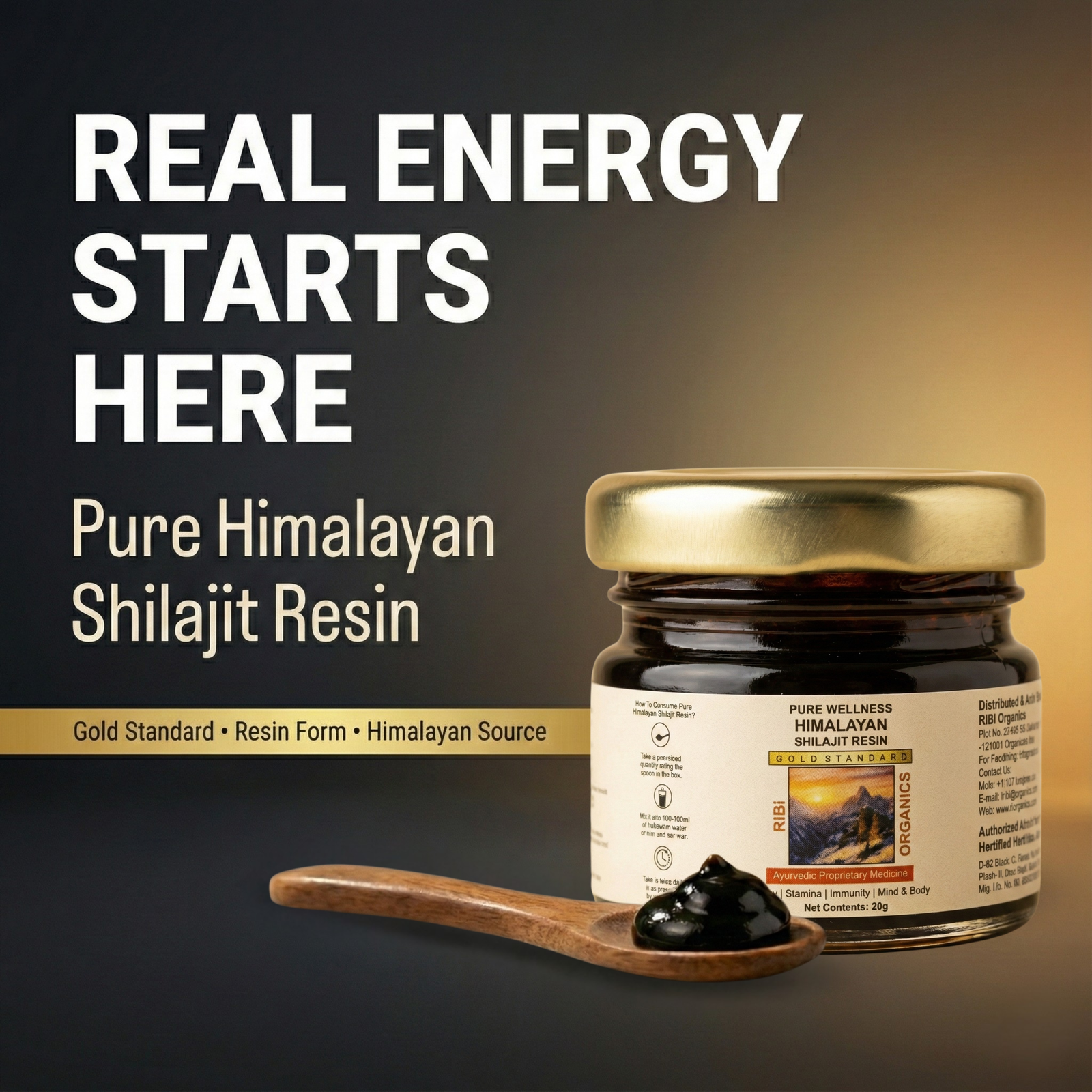 Pure Himalayan Shilajit